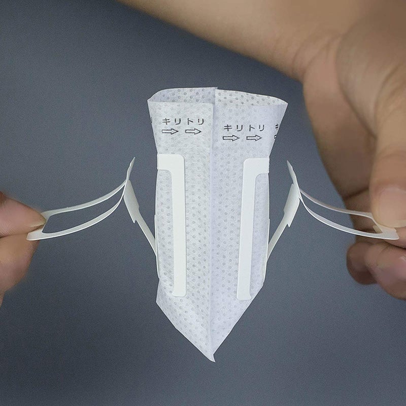 YOKIND 100PCS Portable Coffee Filter Paper Bag Hanging Ear Drip Coffee Bag Perfect for Travel, Camping, Home, Office - Image 5